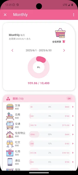 Money+记账:小清新随身记账助手 screenshot 6