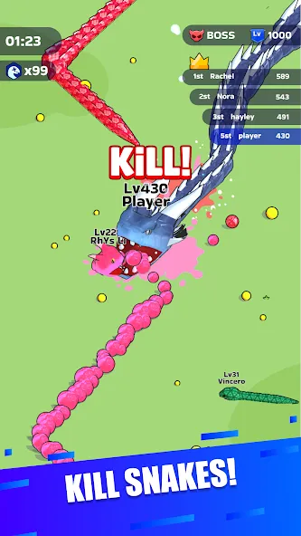 Snake Clash! screenshot 14