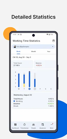 TimeTac Classic screenshot 6