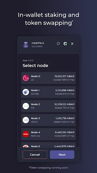 HashPack: Hedera-Krypto-Wallet screenshot 5