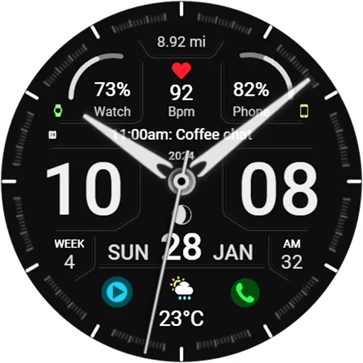 WFP 320 Hybrid watch face screenshot 41