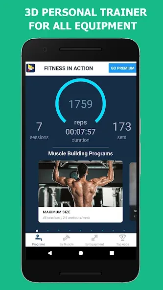 Gym Workout - Build Muscle screenshot 3