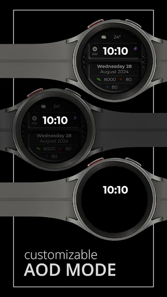 DADAM80: Digital Watch Face screenshot 4