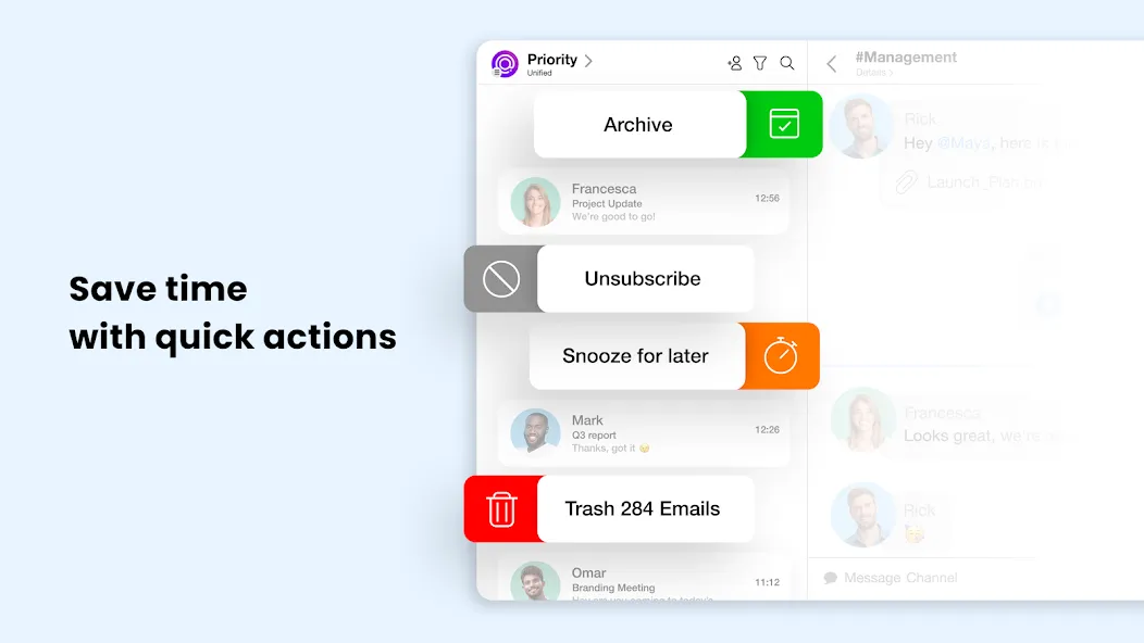 Spike - Email & Team Chat screenshot 15