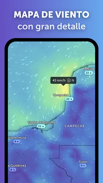 Zoom Earth - Mapa del tiempo screenshot 4