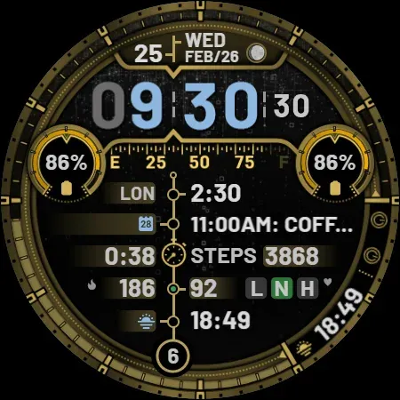 Digital Watch Face: DIGI 4 screenshot 16