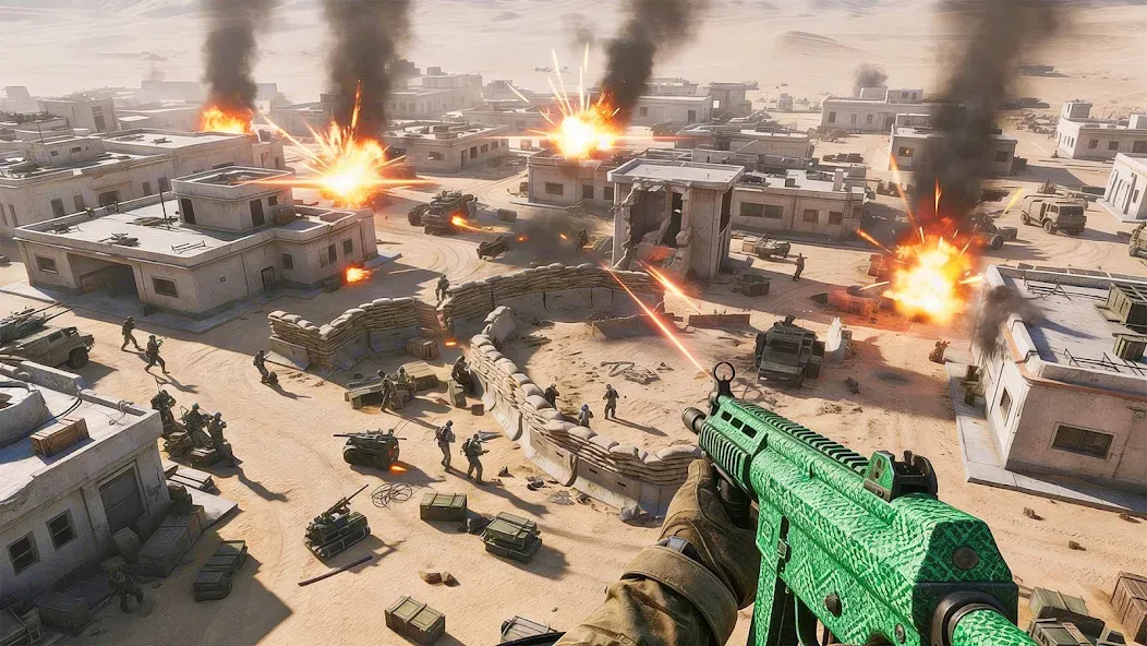 Helicopter War Strike 3D Game screenshot 5