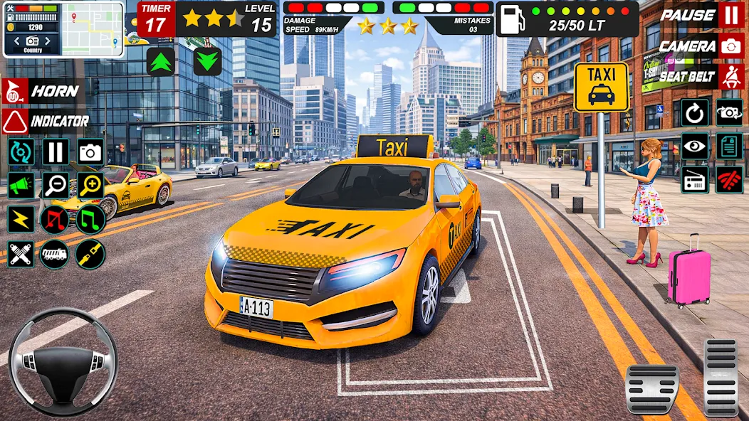 Taxi Simulator Car Driving screenshot 1
