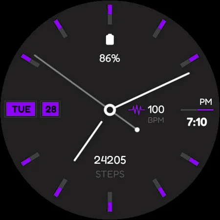 Minima 4 Minimal Watchface screenshot 12