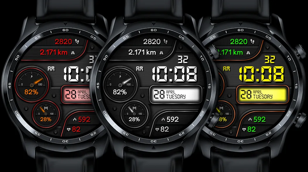 DIGI WAXARAT CTS90 Watch face screenshot 1