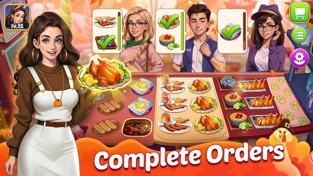 Manor Cooking: Chef Build Town screenshot 1