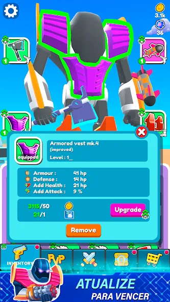 Mechangelion - Robôs de guerra screenshot 5
