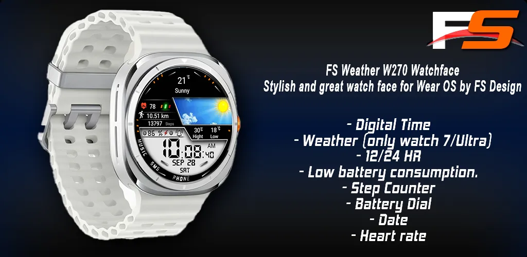 Weather w269 Watchface screenshot 7