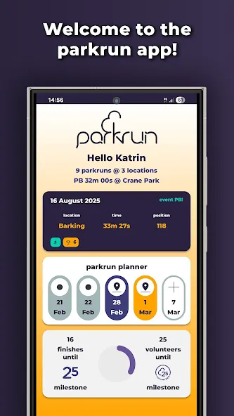 parkrun Official screenshot 1