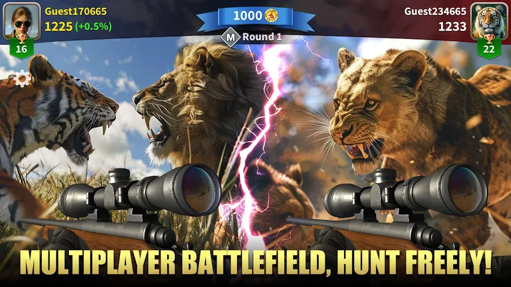 Animal Hunter : Wild Sniper screenshot 1
