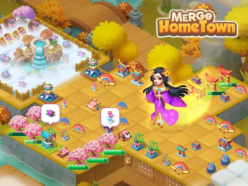 Merge HomeTown: Merge Games screenshot 23