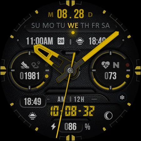 KF162 WATCH FACE screenshot 9