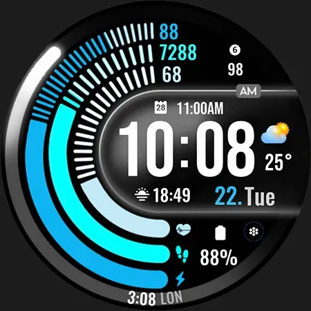 ML2U 184 Watch Face screenshot 29