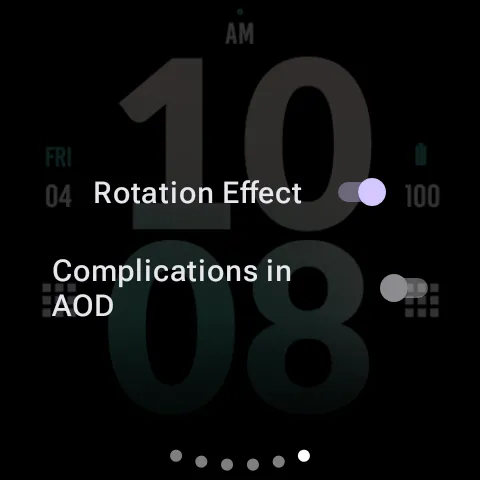 Splash Yellow Watch Face screenshot 10