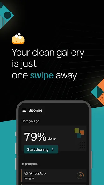 Sponge - Gallery Cleaner screenshot 1