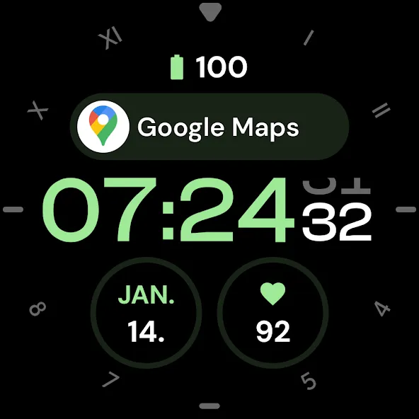 Active - Digital Watch Face screenshot 25