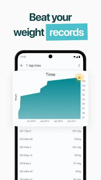 RepCount Gym Workout Tracker screenshot 5