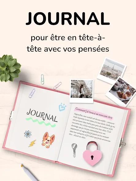Journal Intime - Cahier Secret screenshot 9