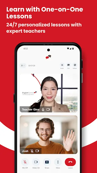 EnglishCentral - Learn English screenshot 1