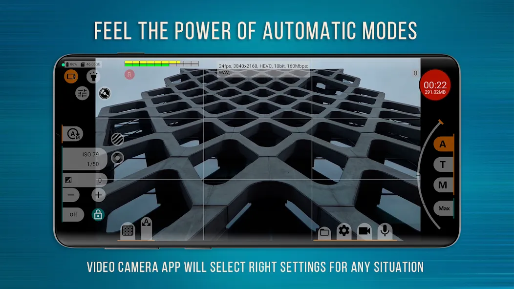 mcpro24fps manual video camera screenshot 3