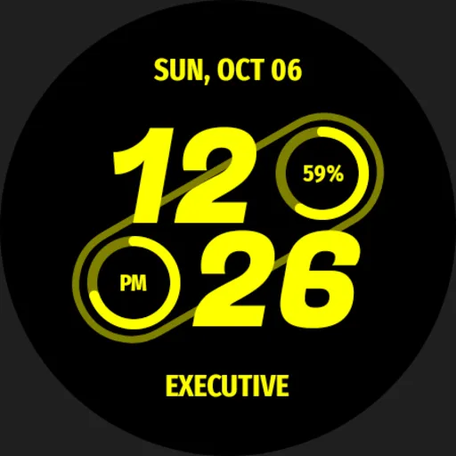 Embassy 3: Minimal Watch Face screenshot 26