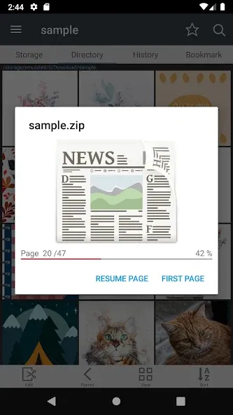 ComicScreen - PDF, ComicReader screenshot 6