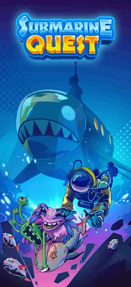 Submarine Quest: Merge&Explore screenshot 1