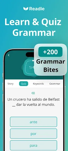 Learn Spanish: Daily Readle screenshot 4