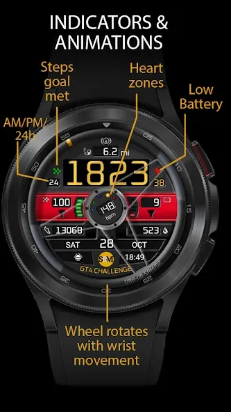 ORB-08-SRM Watch Face screenshot 3