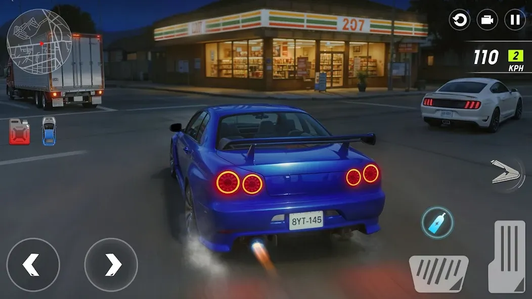 Midnight Car Driving Drifting screenshot 4