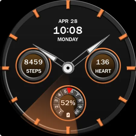 Key WF78 Classic Watch Face screenshot 32