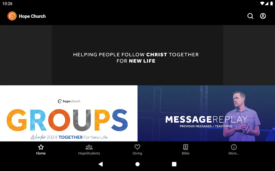 Hope Church Springfield screenshot 4