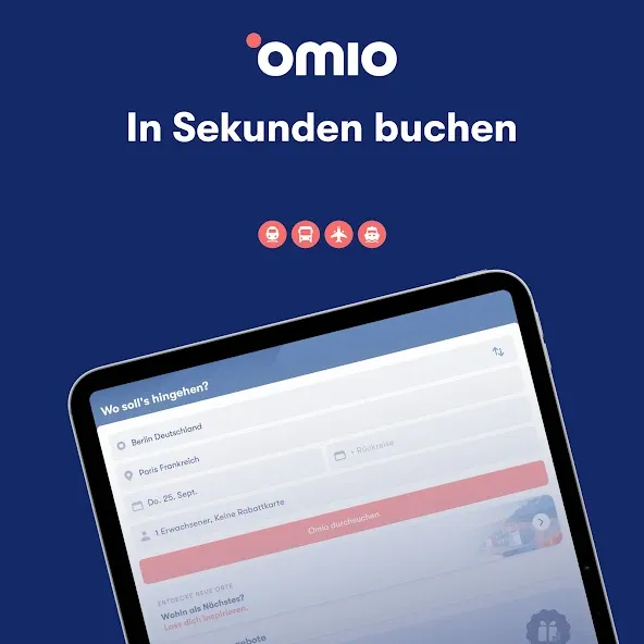 Omio: Bahn, Bus, Flüge, Fähre screenshot 6