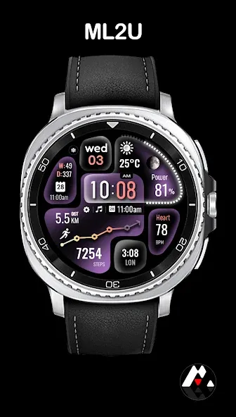 ML2U 358 Watch Face screenshot 5