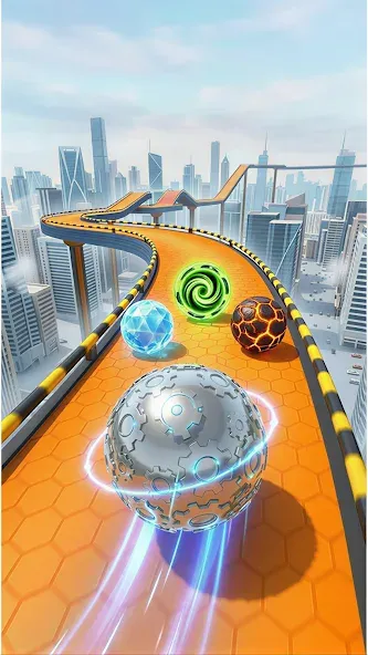 Going Rolling Ball Runner 3D screenshot 3