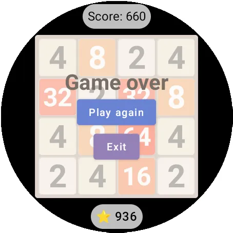 Game 2048 screenshot 2