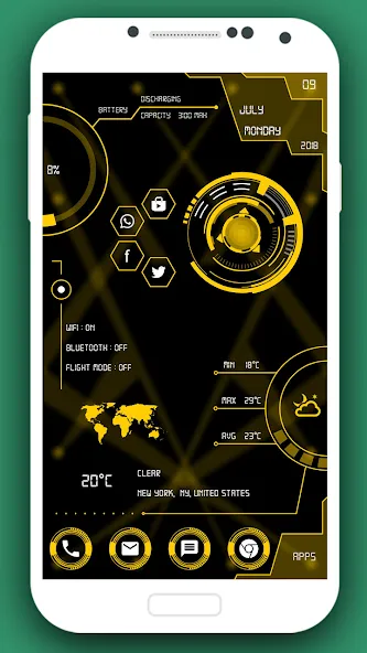 Hi-tech Circuit Launcher screenshot 10