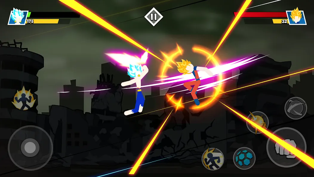 Stick Warriors Shadow Fight screenshot 3