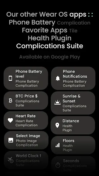 Digital 1 Watch face screenshot 6