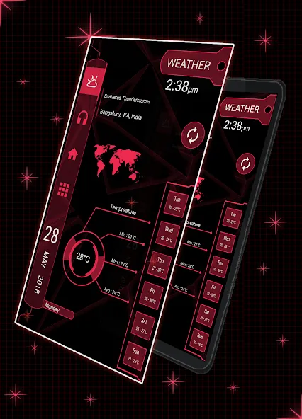 Strip Hi-tech Launcher 2025 screenshot 12