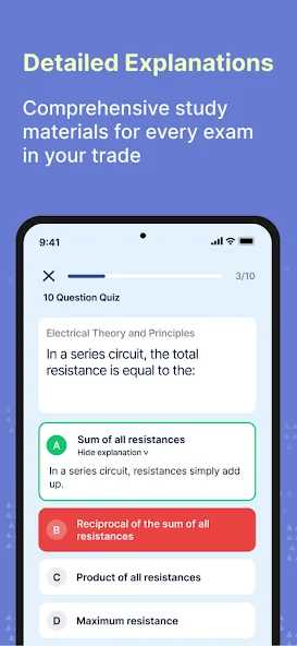 NEC Electrician Exam Test Prep screenshot 3