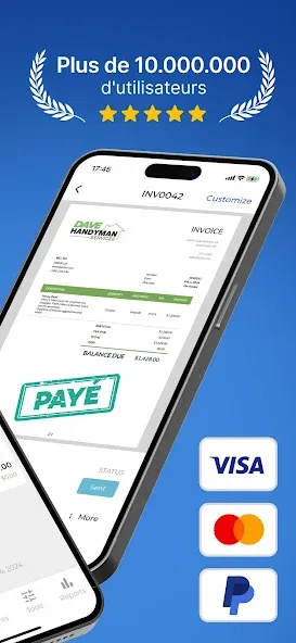 Facture et devis - Invoice Fly screenshot 2