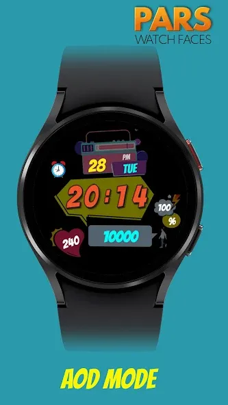 Pars Lollipop Watch Face screenshot 22
