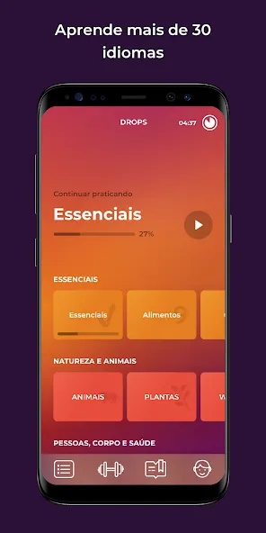 Drops Aprenda Português Brasil screenshot 1
