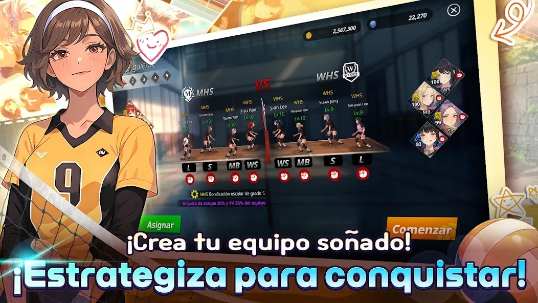 VolleyGirls: Vóley Instituto screenshot 4
